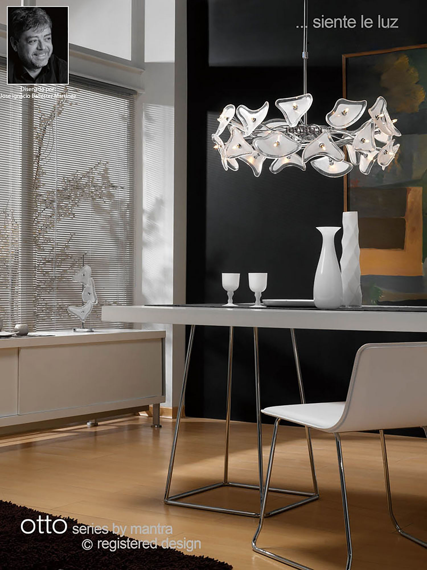 Otto Wall Lights Mantra Armed Wall Lights